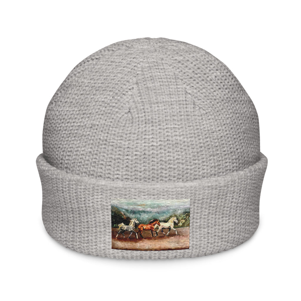 Tranquil Horizon Walk Fisherman Beanie - Athletic Heather image