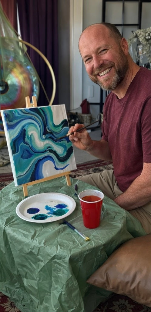 Creative Moments for the Soul Painting Experience Bisbee Senior Center