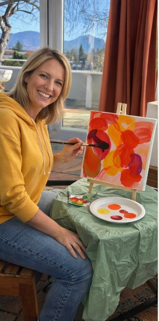 Creative Moments for the Soul Painting Experience Bisbee Senior Center