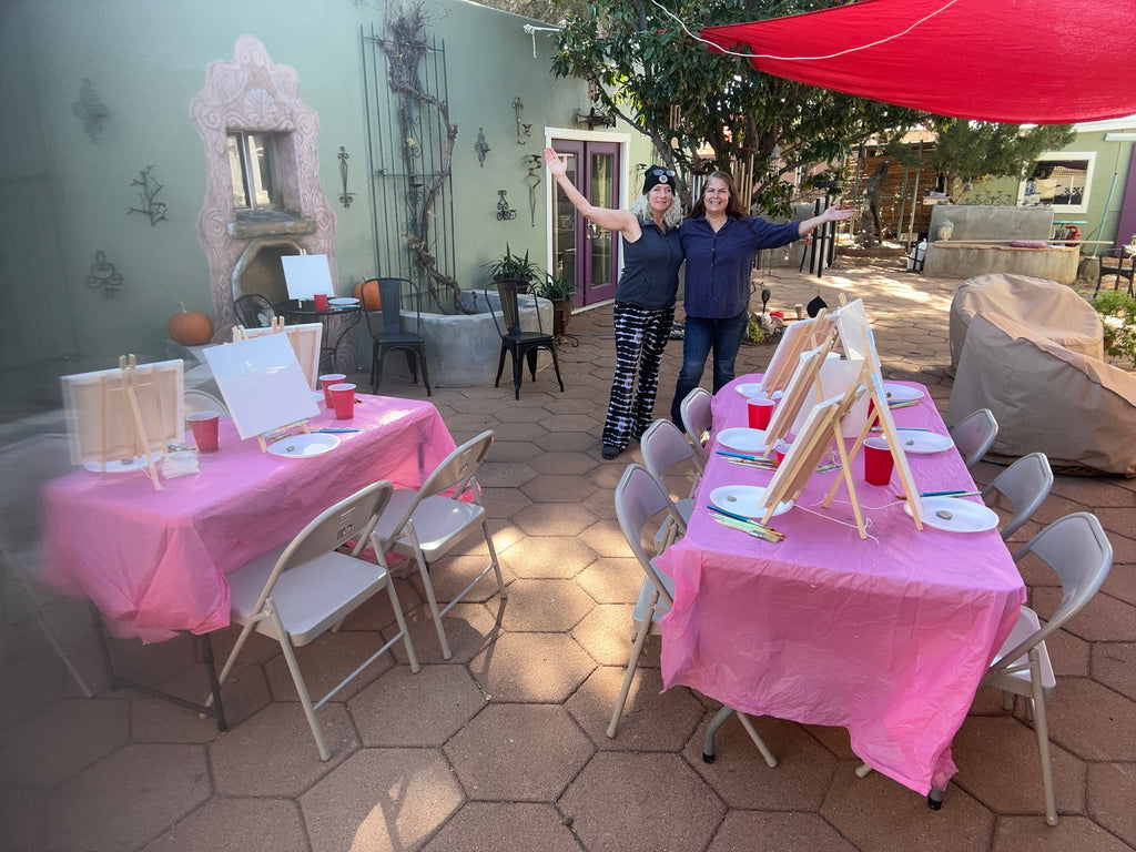 Creative Moments for the Soul Painting Experience