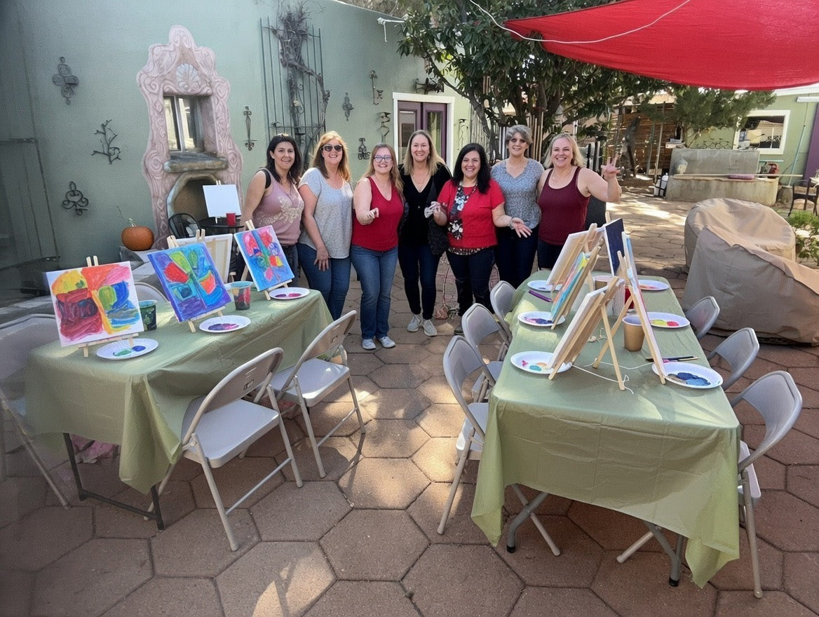 Creative Moments for the Soul Painting Experience