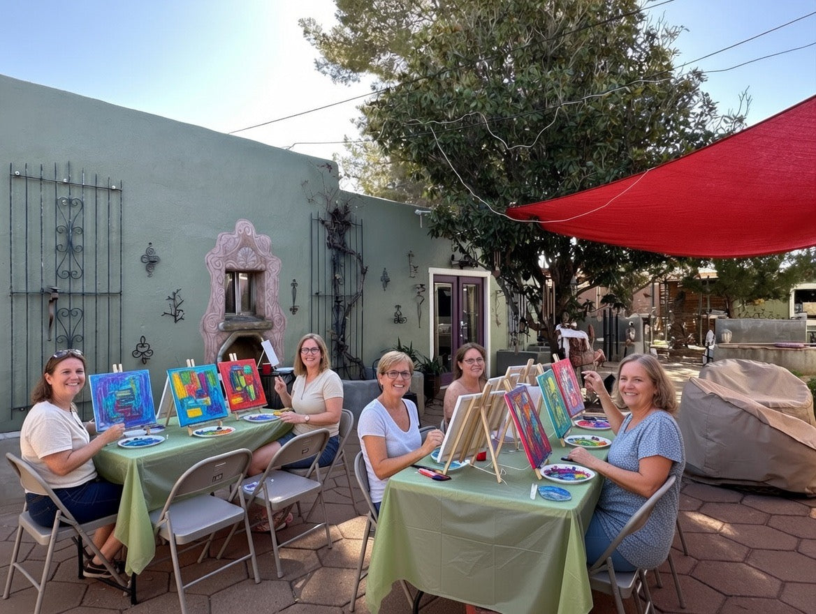 Creative Moments for the Soul Painting Experience