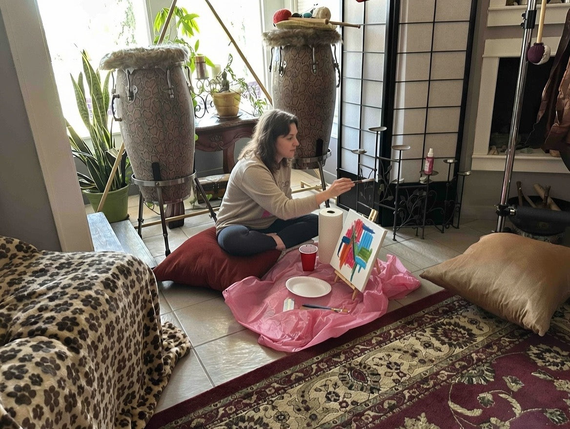 Creative Moments for the Soul Painting Experience