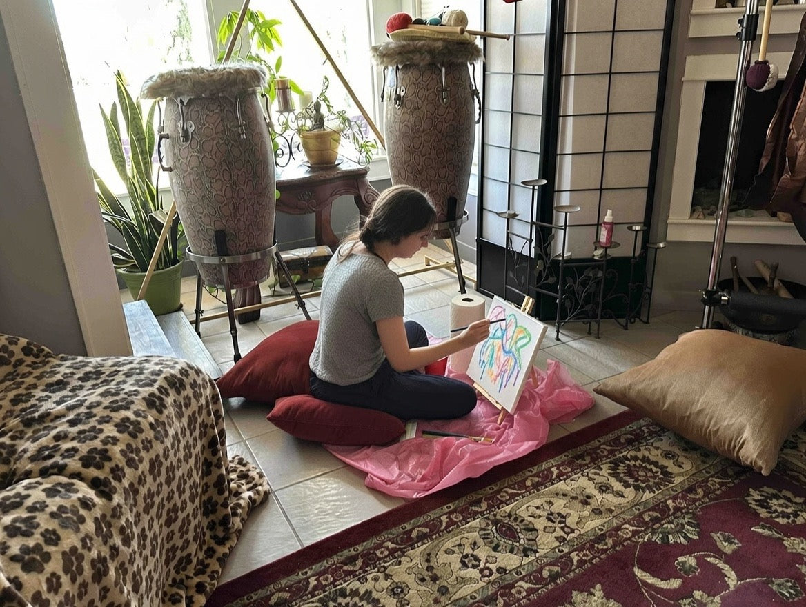 Creative Moments for the Soul Painting Experience