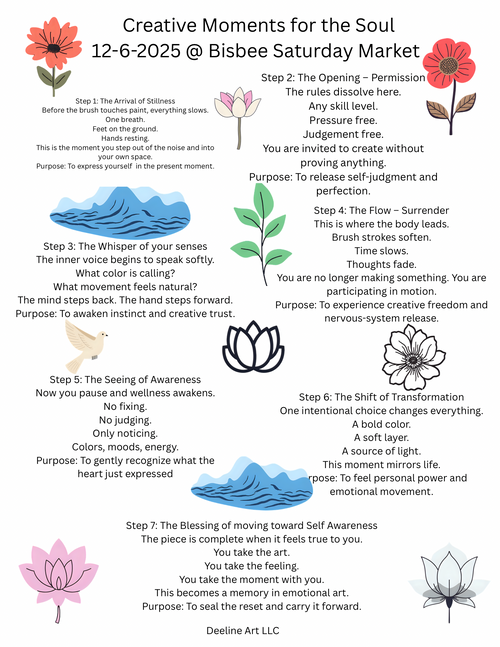 Creative Moments for the Soul Painting Experience