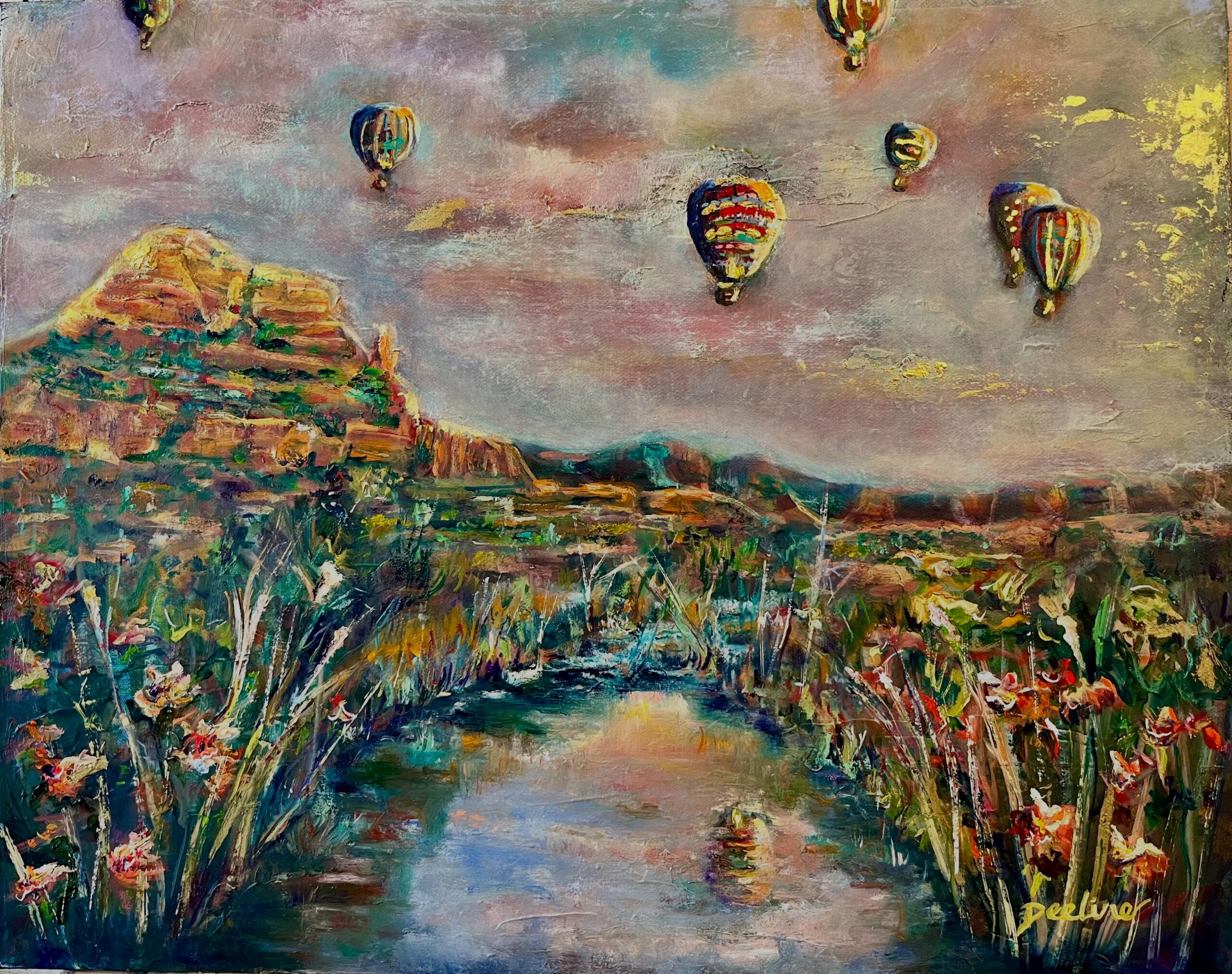 RED ROCK CROSSING 16" x 20" image 1