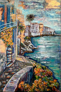 LIFE ON THE RIVIERA 24" x 36" image 0